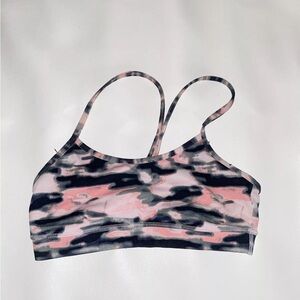 Lululemon tye dye pink sports bra size 4